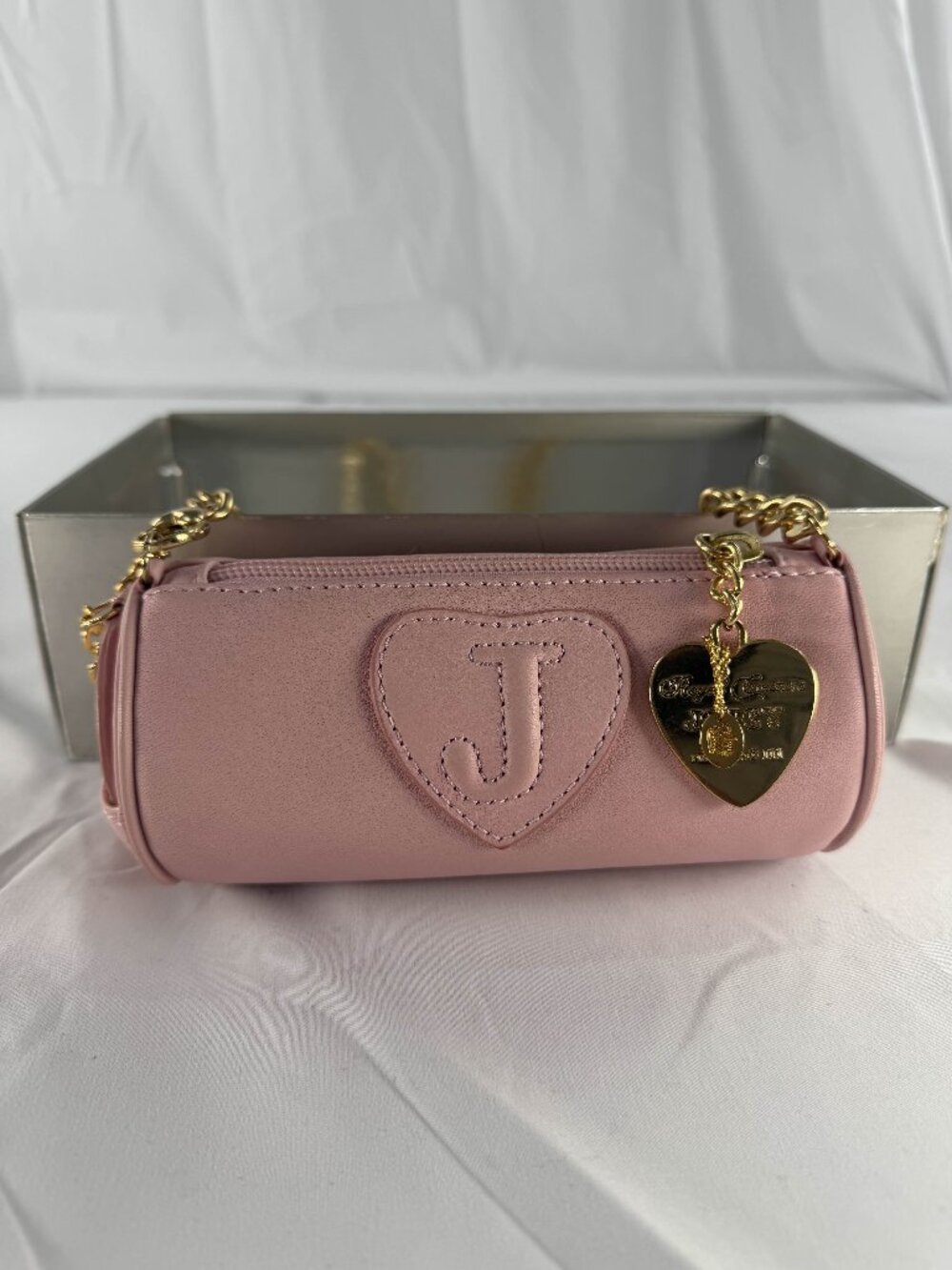 Vintage Juicy Couture Y2K Sidekick Mini Barrel Bag NWT / Box
